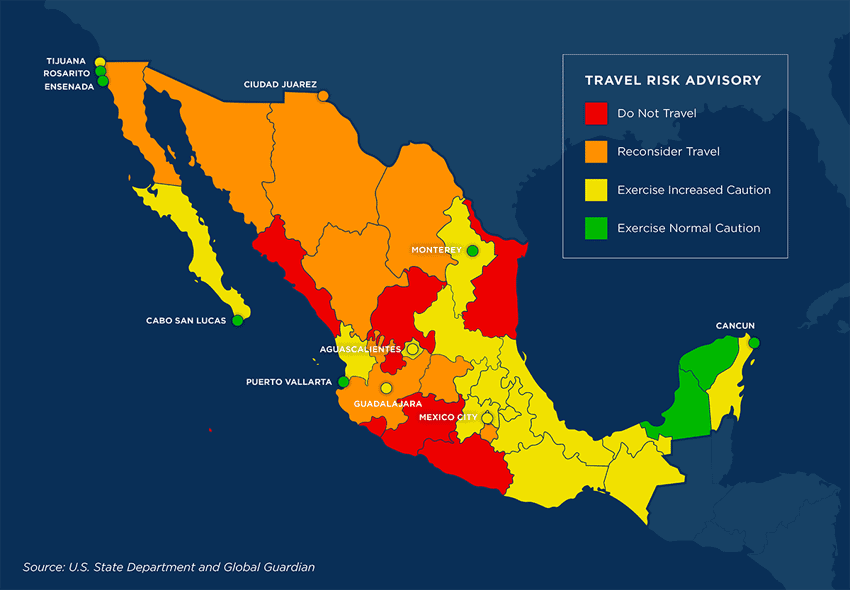 Safe Places To Travel In Mexico