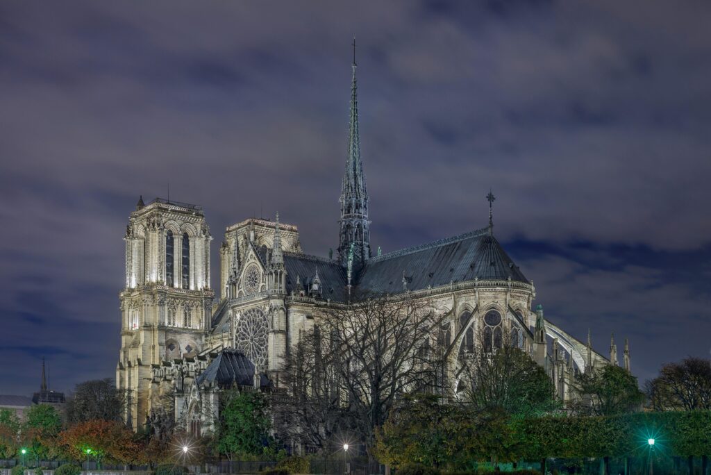 Notre-Dame Cathedral, Landmarks in France