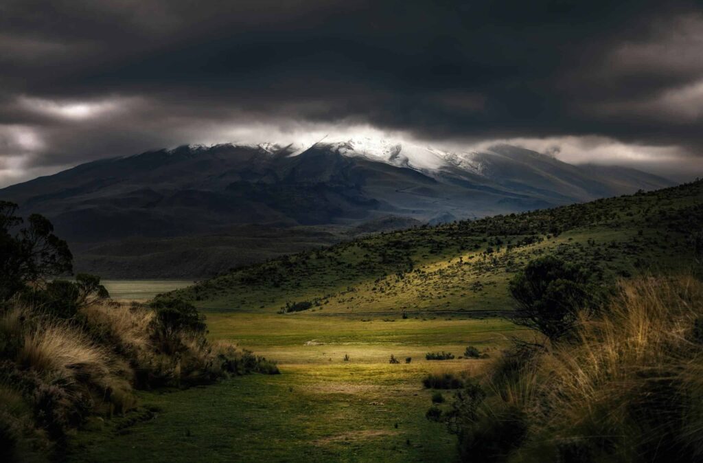 Photography of Mountains Under Cloudy Sky. Seasons in South Africa.